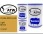 Preview: Honda-Motorcycle, Light Brown, Y-181P: 500ml Lackdose + 500ml Klarlack + 250ml Härter - Set, von ATW Autoteile West.